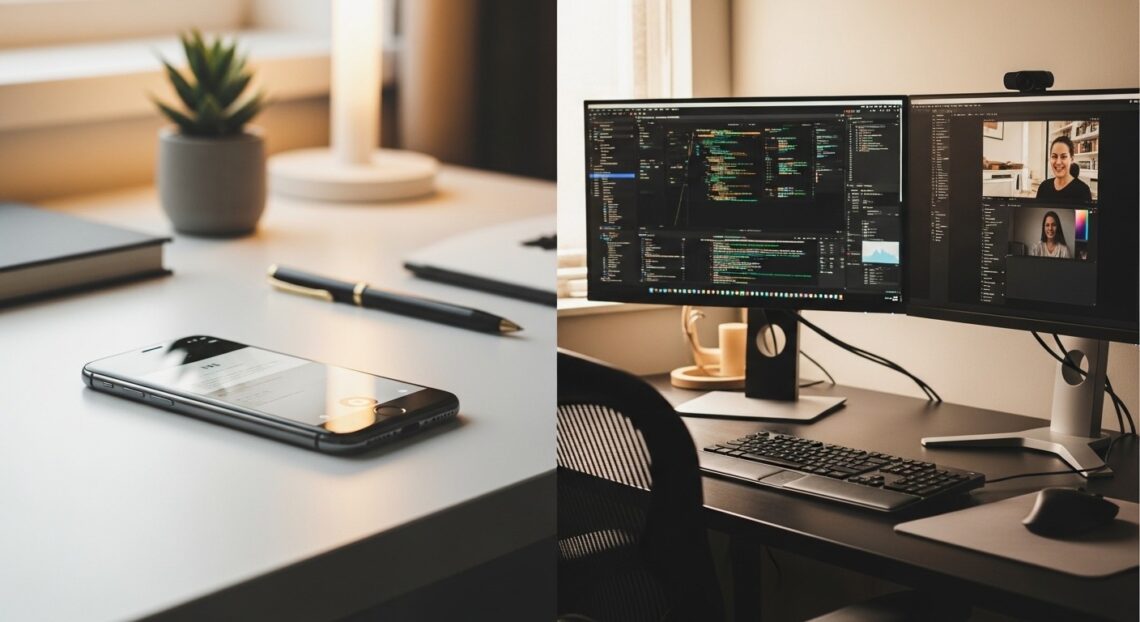 Mobile ou desktop : le guide pour faire le bon choix en 2026